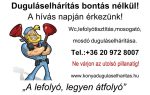 Duguláselhárítás az I. kerület