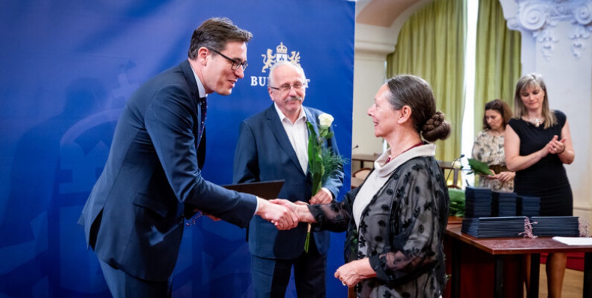 Bárczy-díjat kapott Bajkó Judit, a Szilágyi Erzsébet Gimnázium igazgatója